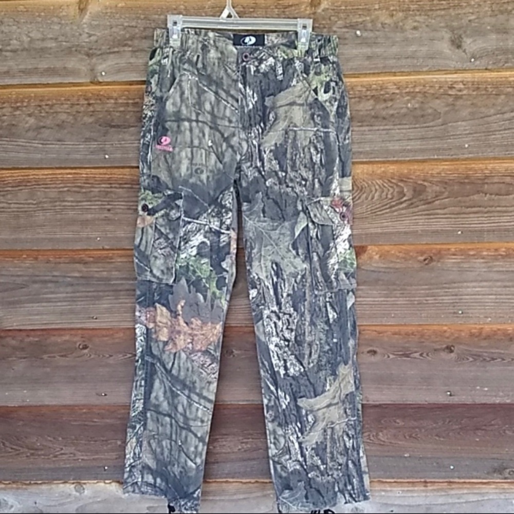 Ladies MOSSY OAK Camo Hunting Pants, Small